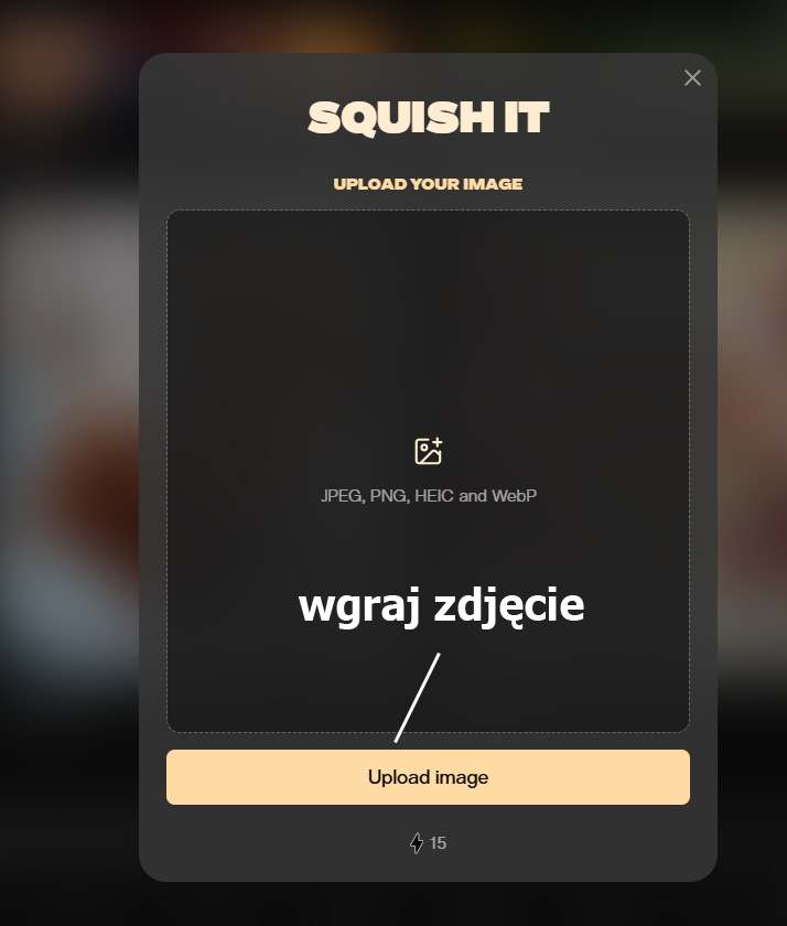 wgraj foto